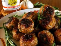 Rosemary-Honey Lamb Meatballs